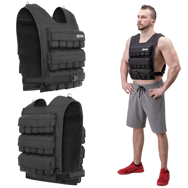 Vesta de greutate 30 kg - Antrenament de fitness ajustabil