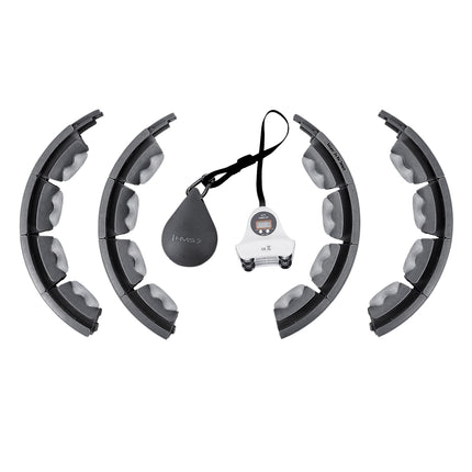 Hula Hoop ponderat cu blat, negru