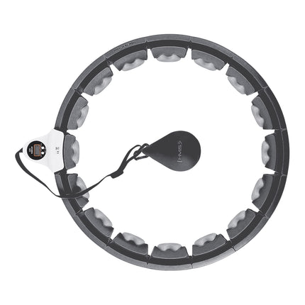 Hula Hoop ponderat cu blat, negru