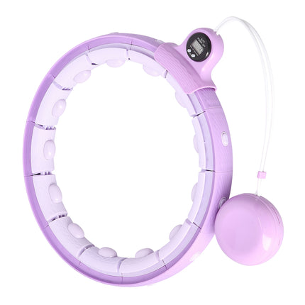 Hula Hoop ponderat cu contor, violet