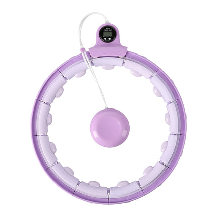 Hula Hoop ponderat cu contor, violet