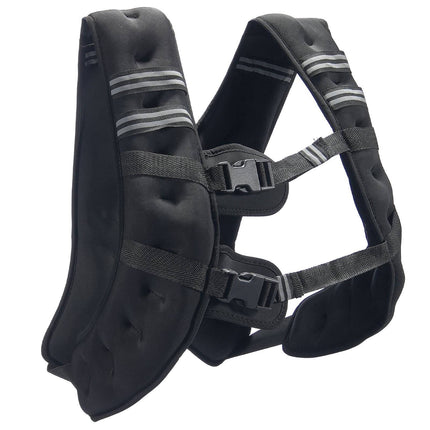 Weighted Vest 30 lb, Reflective Stripe, Adjustable Buckle
