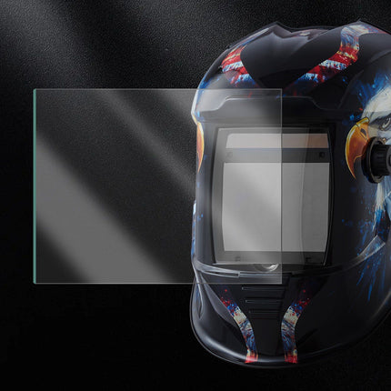 Welding Helmet Outer Cover Lens, 121 x 118mm, 20 Pack