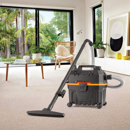Wet/Dry Shop Vacuum, 15L 5 Peak HP, Blower, Attachments
