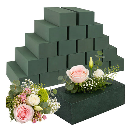 Blocuri de spumă umedă pentru flori 23x11x8cm, pachet de 20