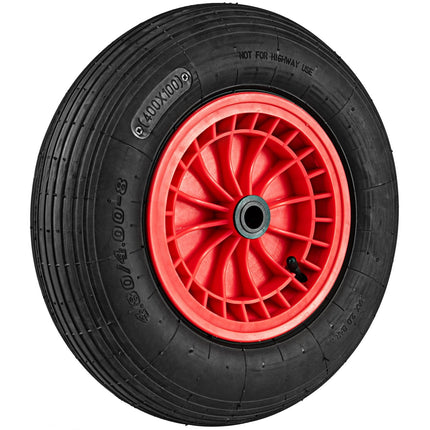 Anvelopă pentru roabă 4.80/4.00-8, cauciuc, capacitate 250 kg