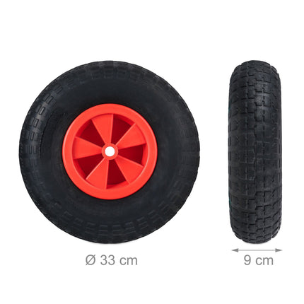 Roată de roabă 3.50-6 cu profil