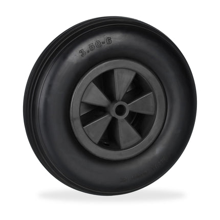 Roata pentru roaba 3.50-6 in negru