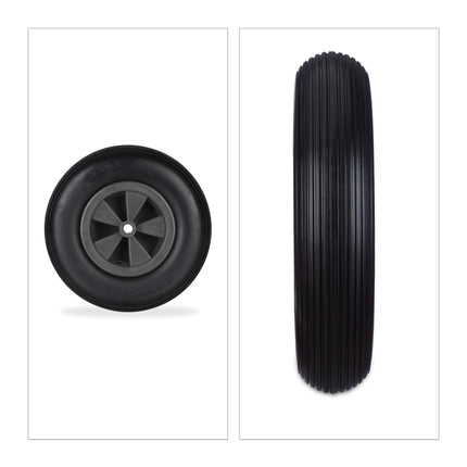 Roata pentru roaba 3.50-6 in negru