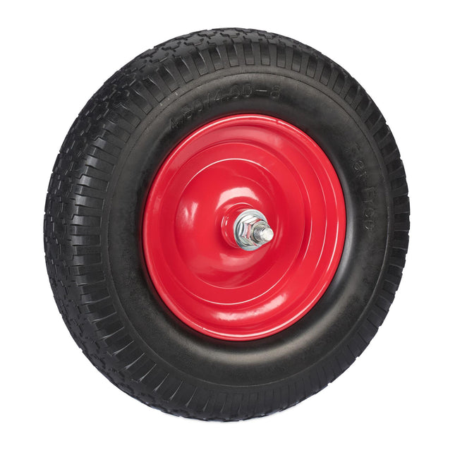 Roata pentru roaba 4.00-8 cu ax