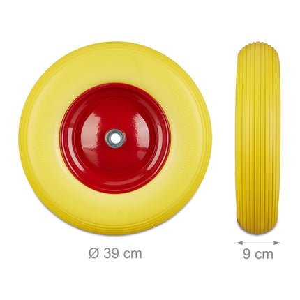 Roată pentru roabă 4,80 4,00-8 cauciuc solid