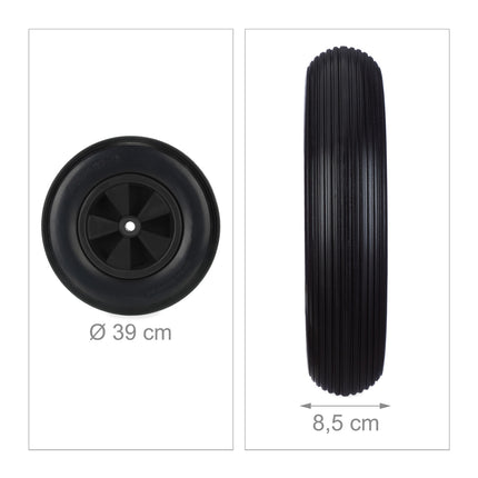Roată pentru roabă PU 4.80/4.00-8