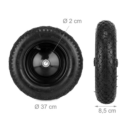 Roti pentru roaba 3.50-8 anvelope pneumatice