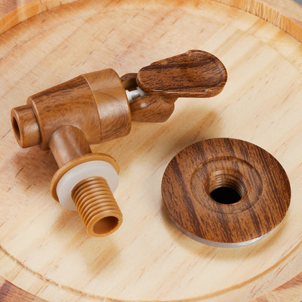 Butoi de whisky cu dozator de robinet, capacitate de 2,2 l