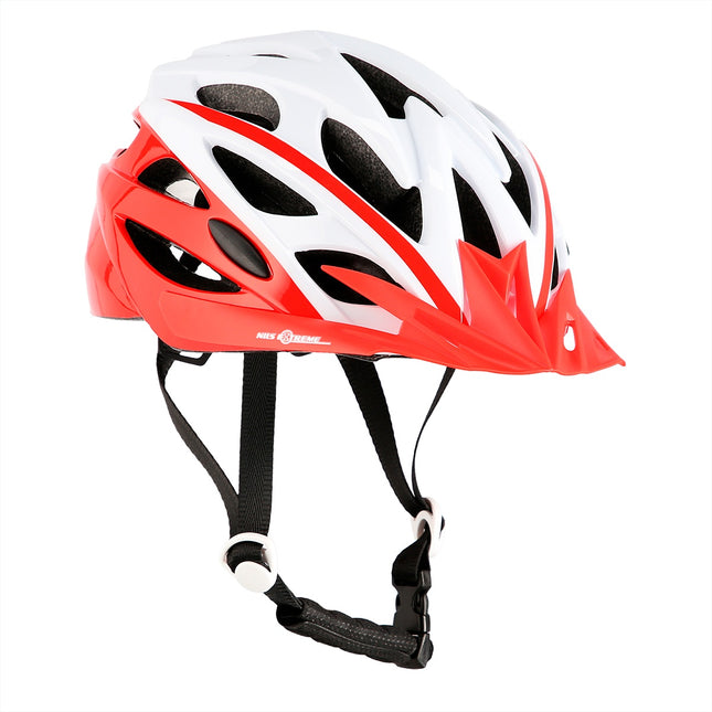 Casca Alb-Rosie Marimea M, 53-60cm