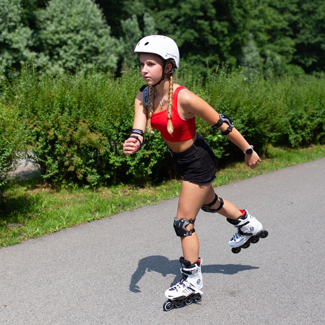 Alb Mărimea 35 Slalom patine în linie