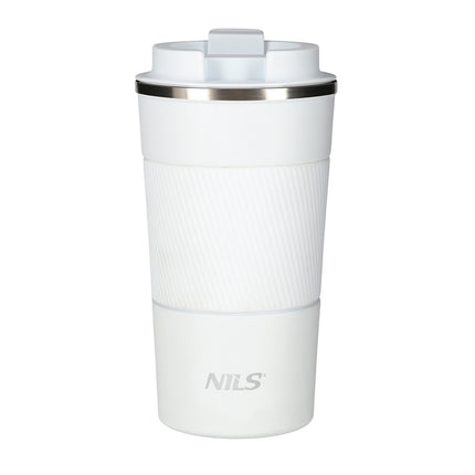 Cupă termică albă – izolată, capacitate de 9 oz