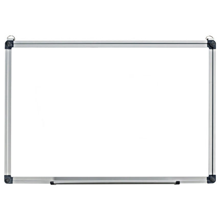 Tablă magnetică tablă de scris tablă de perete tablă memo cu cadru din aluminiu 90 x 60 cm