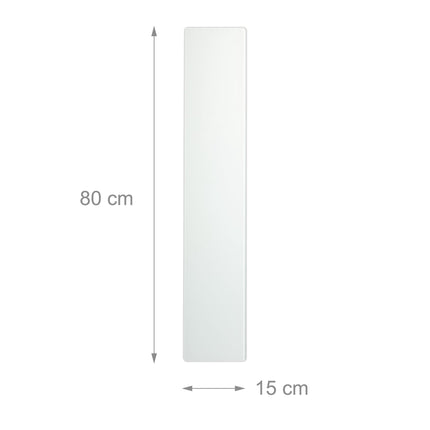 Tablă magnetică din sticlă albă