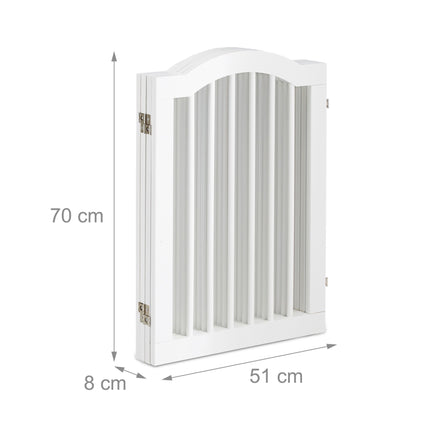 Poarta de securitate alba 70 cm