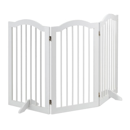 Poarta de securitate alba 92 cm