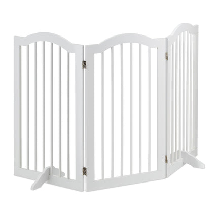 Poarta de securitate alba 92 cm