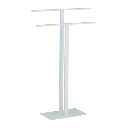 Suport pentru prosoape alb T-Design
