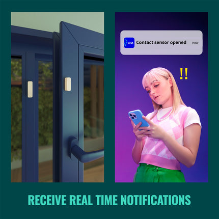 WiFi Smart Contact Sensor 2-pack