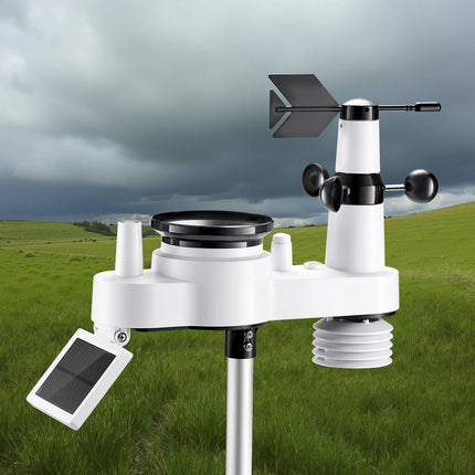 Wi-Fi Weather Station, 7-in-1, 7-Inch TFT, Solar Sensor
