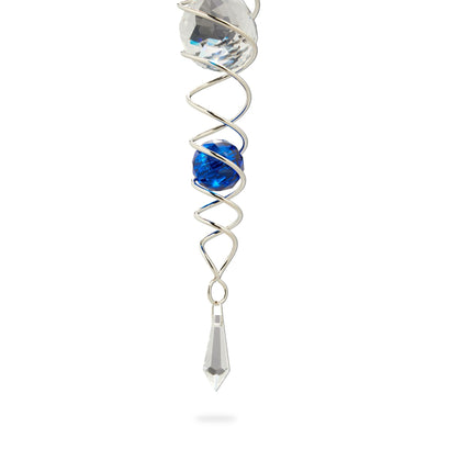 Wind chimes with glass beads