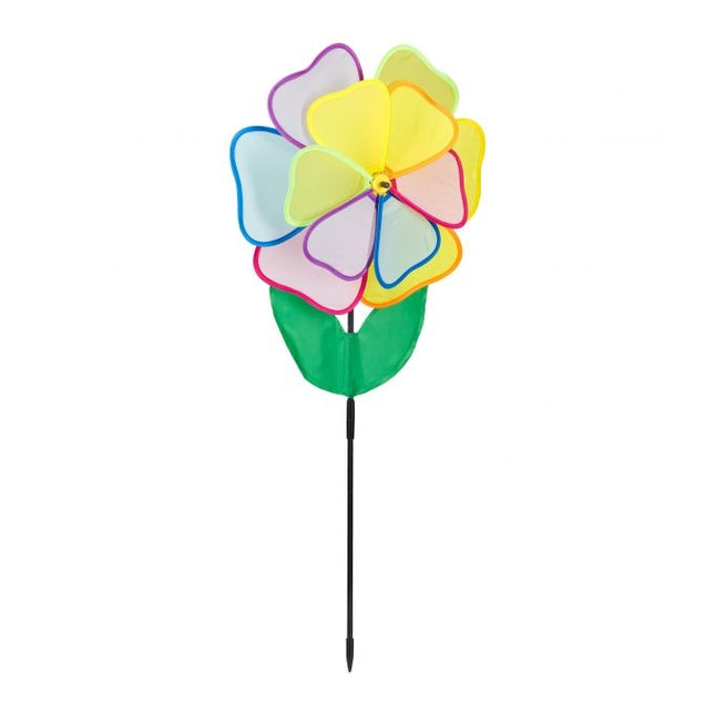 Wind spinner floare multicoloră