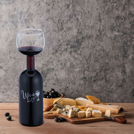 Sticla de vin Sticla 750ml - Cadou distractiv pentru iubitorii de vin