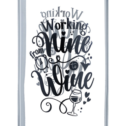 Sticla de vin - Conține 750 ml, cadou distractiv pentru iubitorii de vin