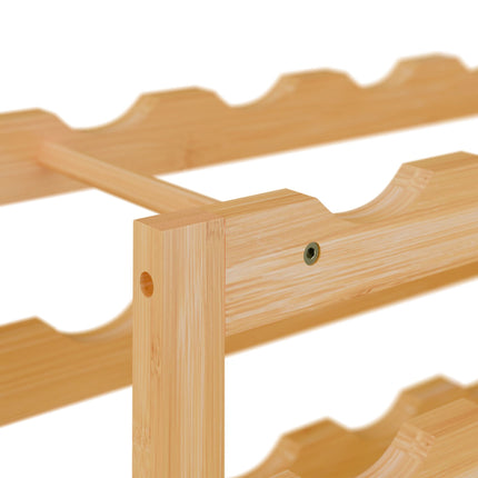Raft pentru vin pentru 12 sticle