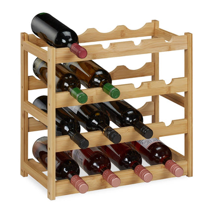 Raft pentru vin pentru 16 sticle