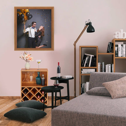 Raft pentru vin pentru 8 sticle