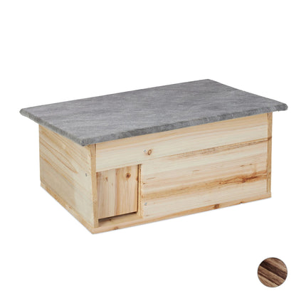 Casă pentru arici rezistentă la iarnă ca kit