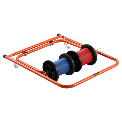 Wire Spool Holder, Foldable Steel Cable Caddy, 100 lb
