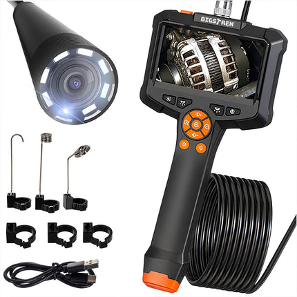 Cameră endoscopică wireless, cablu 5 m, Full HD, 8 LED-uri