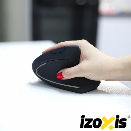 Mouse vertical ergonomic wireless, USB, 6 butoane