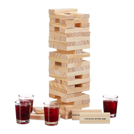 Wobble Tower Joc de băut „Turnul beat