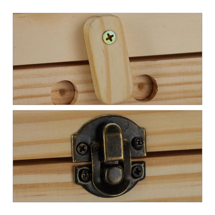 Wooden hamster cage