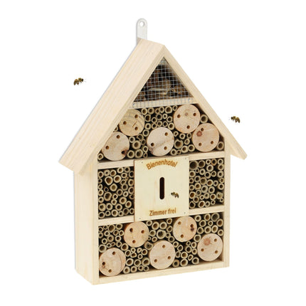 Hotel de insecte din lemn