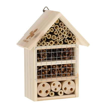 Hotel de insecte din lemn