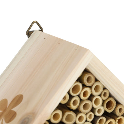 Hotel de insecte din lemn