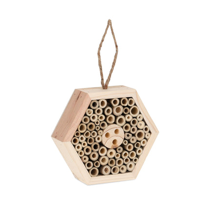 Hotel de insecte din lemn