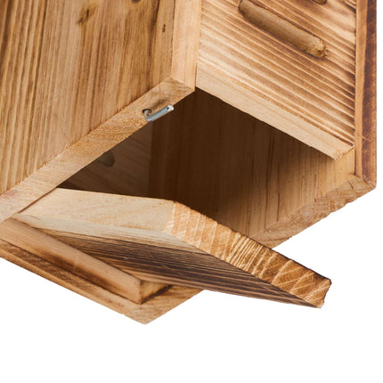 Wooden ladybug house