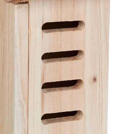 Wooden ladybug house
