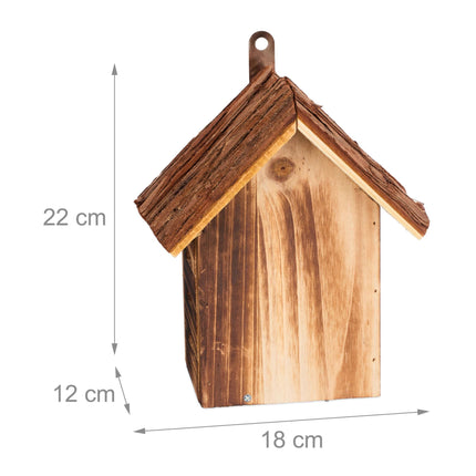 Wooden ladybug house