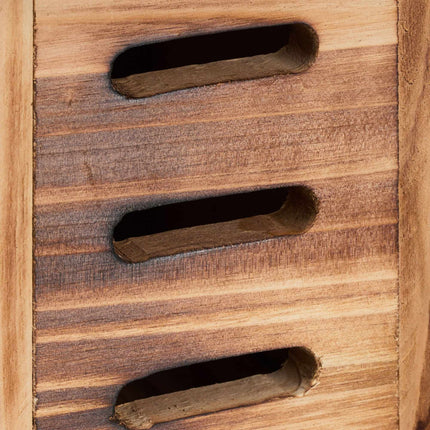 Wooden ladybug house